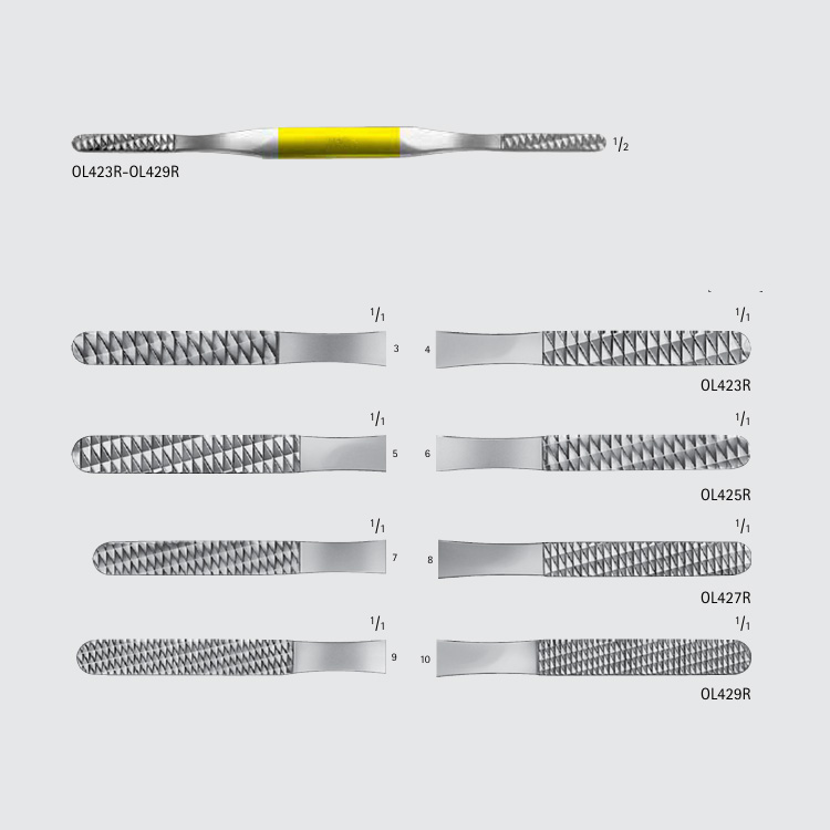 DUROGRIP™ TC FOMON Rasp, Double Ended – Tool de Surgical